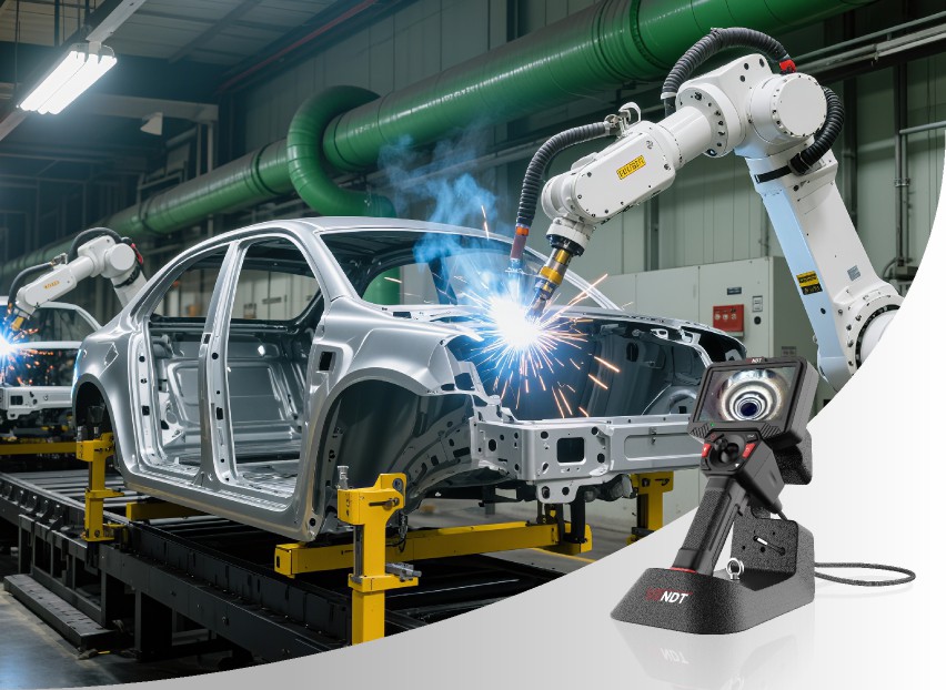 工业内窥镜在汽车制造领域的应用